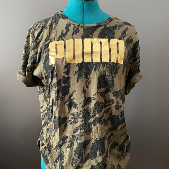 Puma Camouflage Oversized Tee - Picture 2 of 6